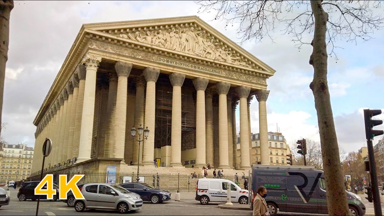 Walking In Paris 8th Arrondissement 4k Youtube