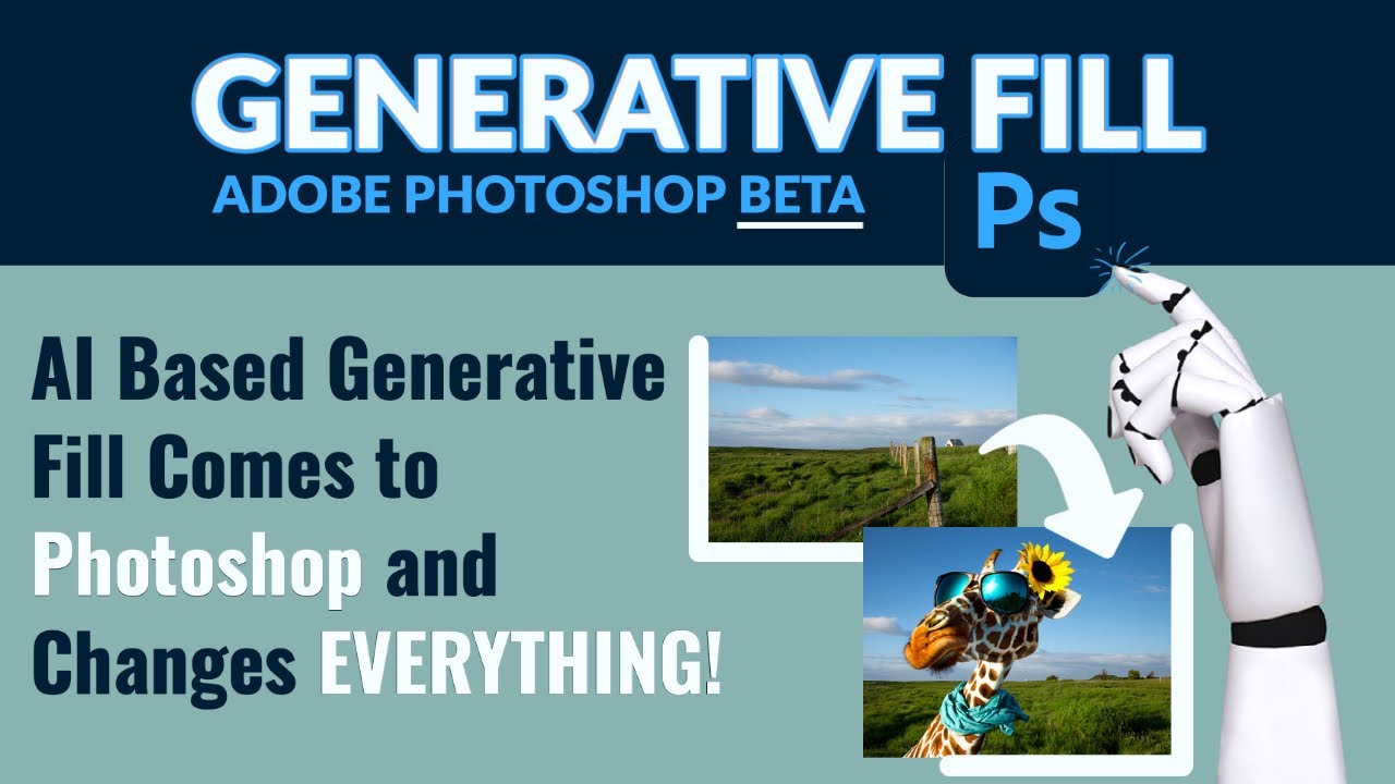 Generative Fill In Adobe Photoshop (Beta) - YouTube