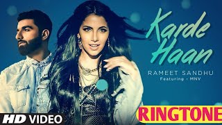 KARDE HAAN Video Song | Rameet Sandhu | MNV | New Song 2019