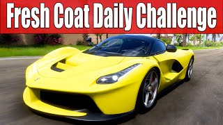 Forza Horizon 5 Fresh Coat Daily Challenge Paint the body of any Hypercar