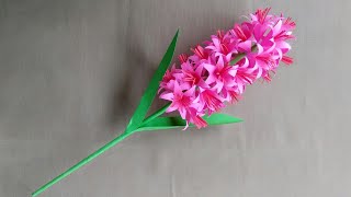 cara membuat bunga dari kertas origami || how to make easy paper flower || DIY paper flower