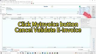 SQL Cancellation Of E Invoice Submission