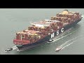 MSC Anna is the largest container ship ever to visit the Port of Oakland