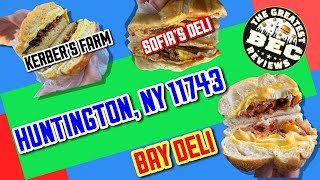 BACON EGG AND CHEESE REVIEW *Huntington, NY 11743* (BEC REVIEWS) 3 STOPS !!!