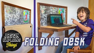 How To Make A Folding Desk!