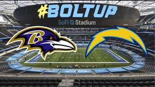 Madden 25 Gameplay: Los Angeles Chargers VS. Baltimore Ravens NFL Regular Season Week 12