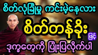 #သစ္စာရွှေစည်ဆရာတော်ဟောကြားသော စိတ်တို့၏အစွမ်း တရားတော်