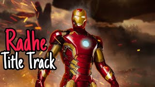 Ironman | Radhe Title Track |🔥 Whatsaap Status Avengers Fan #shorts #ironman #av