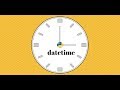 The date with datetime in Python