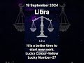 Libra-Scorpio Today Horoscope | 18 September 2024 Wednesday #horoscope #daily #shorts #shortsfeed