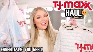 HUGE TJ MAXX HAUL 2021 | AFFORDABLE MUST HAVES (clothes, beauty, home decor & more!)