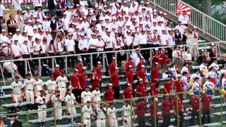 横芝敬愛高校 2016夏 高校野球最後の応援風景