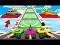 SHINCHAN TRIDE PARKOUR RAMP CHALLENGE With Container Drive | SHINCHAN and PINCHAN | HUZAIFA T GAMER