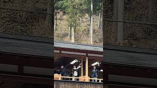 令和7年 光滝寺初不動 大餅まき大会の様子#shorts