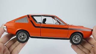 Solido 1:18 Renault 17 TS Orange 1973 (S1803705) Diecast car model available now