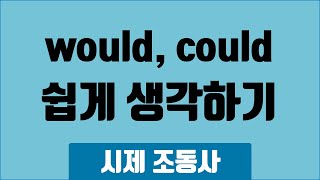 would와 could 쉽게 생각하기, 과거형 시제 조동사_would_could_077