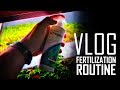 NO SECRETS - VLOG - My Fertilization routine #FAAO #Aquascaping #vlog