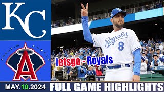 Los Angeles Angels Vs. Kansas City Royals (05/10/24)) Game Highlights | MLB Seas