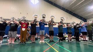 Seattle Cascades Hornline Wake Up at Mercyhurst University 8/7/2024 “Imagine”