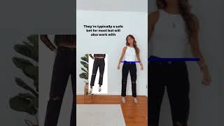 How to Choose Pant Rise for Your Body Type | High Waisted | High Rise Jeans | Mid Rise | Low Rise