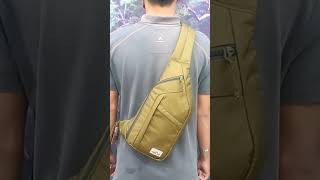 EIGER ROUTE 2.0 SLING BAG 3L 1989 OLIVE || #shorts