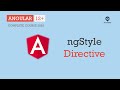 ngStyle Directive in Angular | Directives | Angular 12+
