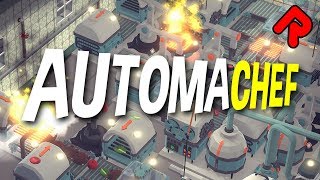 AUTOMACHEF gameplay: Factorio meets Overcooked! (Automachef PC demo preview)