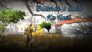 Badshah x Basti Ka Hasti 🔥| free fire editing montage | Short comrade 10k