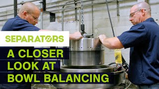 A Closer Look at Bowl Balancing #centrifugeservice #centrifugerepair #centrifuges