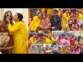 Haldi ceremony, Chura & kaleera Rasam // Maa Vaishno Devi ji k Mukhya pujari g ki  Beti ki shadi