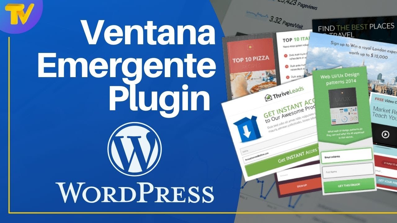 Wordpress Popups 😜 - Plugins Para Ventanas Emergentes Thrive Leads ...