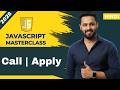 JavaScript Tutorial in Hindi #53 JavaScript Call vs Apply Explained  | Change this Value Easily
