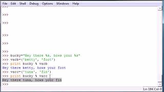 Python Programming Tutorial 17 Strings n Stuff YouTube 2017