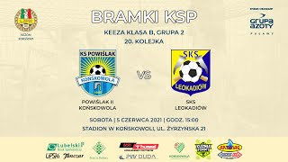 Powiślak II Końskowola - SKS Leokadiów 1:3 (bramki KSP) #rezerwy | Sezon 2020/2021