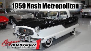 1959 Nash Metropolitan Coupe at Ellingson Motorcars in Rogers, MN