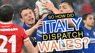 So Italy dispatched Wales... | Men's Six Nations 2025