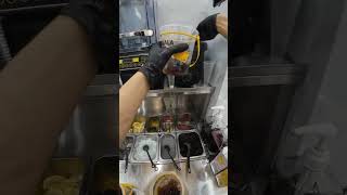 Working Solo in a Café ☕ Making Fruit Tea, Lemonade & Milk Tea ASMR