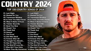 Country Songs 2024 - Morgan Wallen, Luke Combs, Luke Bryan, Chris Stapleton, Bre