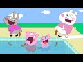 What Are George and Rebecca Doing??? | Peppa Pig Funny Animation