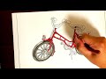 【大人の塗り絵】楽しい塗り絵 自転車 塗り絵ダウンロードできます。是非やってください