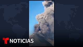 Entra en erupción el volcán de Fuego en Guatemala | Noticias Telemundo