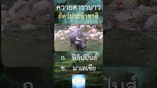 ความรู้รอบตัว ทายสัตว์ประจำชาติในอาเซียน EP.5 #shorts #quiz #ความรู้รอบตัว