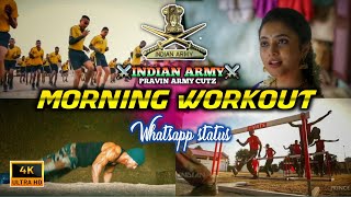 Indian army whatsapp status tamil | Army training whatsapp status |Army morning training Video