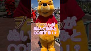 【プーさんがぬいぐるみと〇〇をする！？】 #disney #disneyland #ディズニーランド #pooh #winniethepooh #プーさん #プーヲタ#shorts