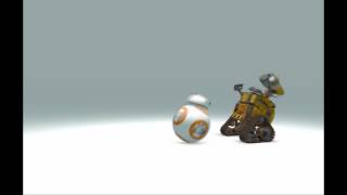 Wall E meets BB8