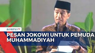 Jokowi Singgung Bonus Demografi di Muktamar Ke-18 PP Pemuda Muhammadiyah