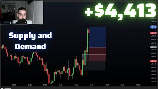 How I Made $4,413 Trading Forex This Week! | Supply and Demand