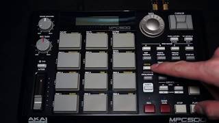 Tutorial AKAI MPC 500 Parte 1 - Mc Wippo  [Presentación MPC] - Español