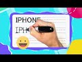 How To Write IPHONE | Write With Me! -- FOR KIDS