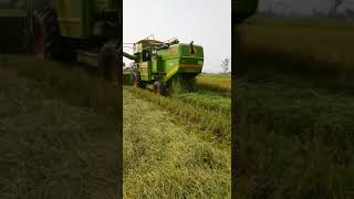 SYAN 998  Harvesting Paddy with 4WD